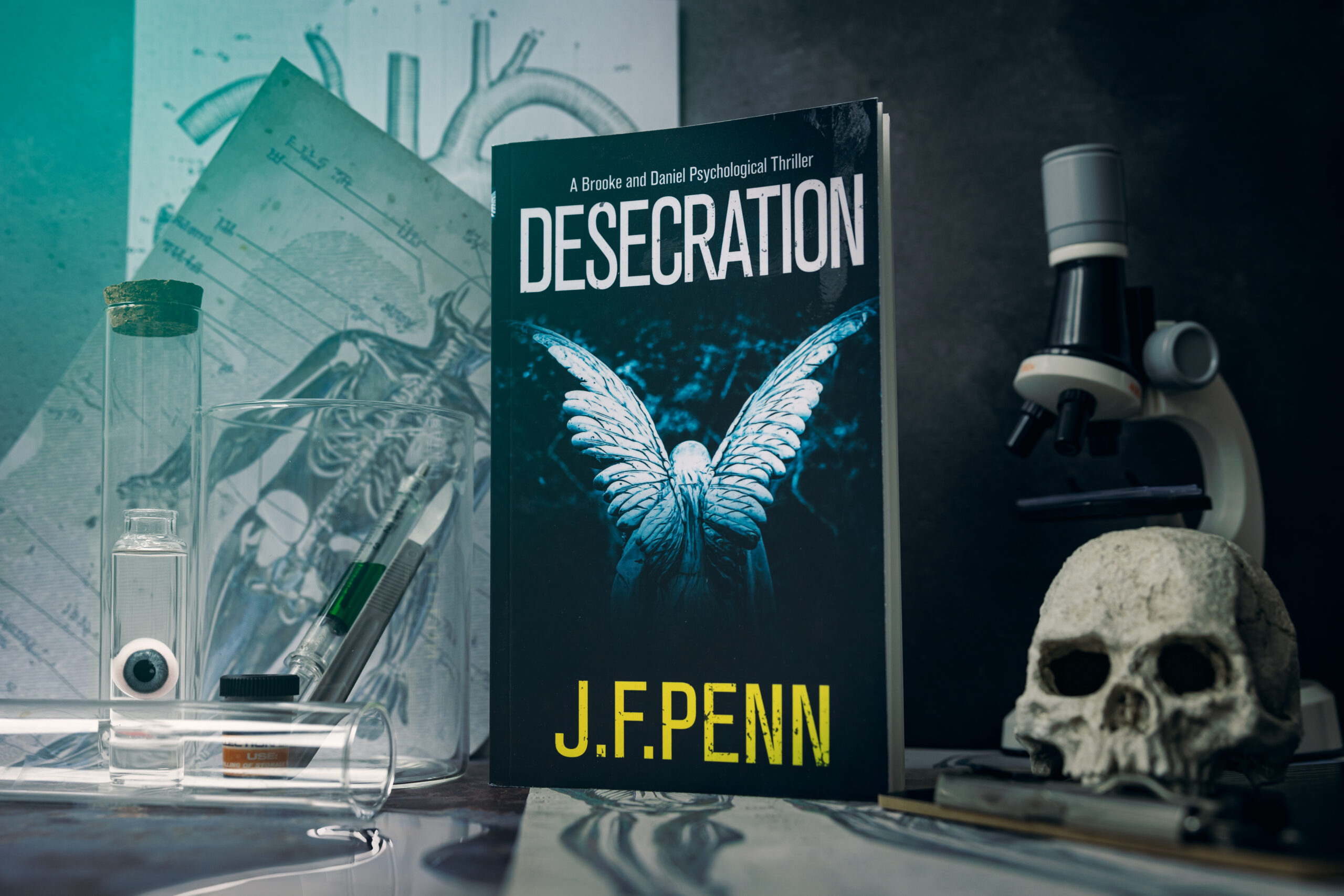 Desecration a crime thriller