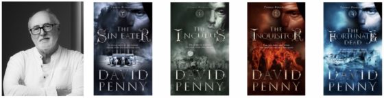 David Penny historical thrillers spain