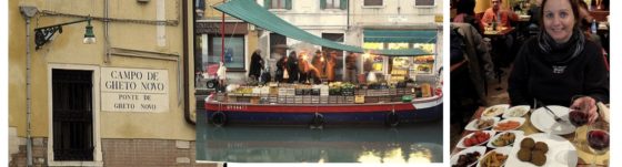 Ghetto, vegetable canal boat, eating at GamGam