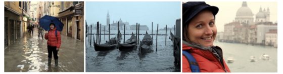 Winter in flooded Venice by J.F.Penn