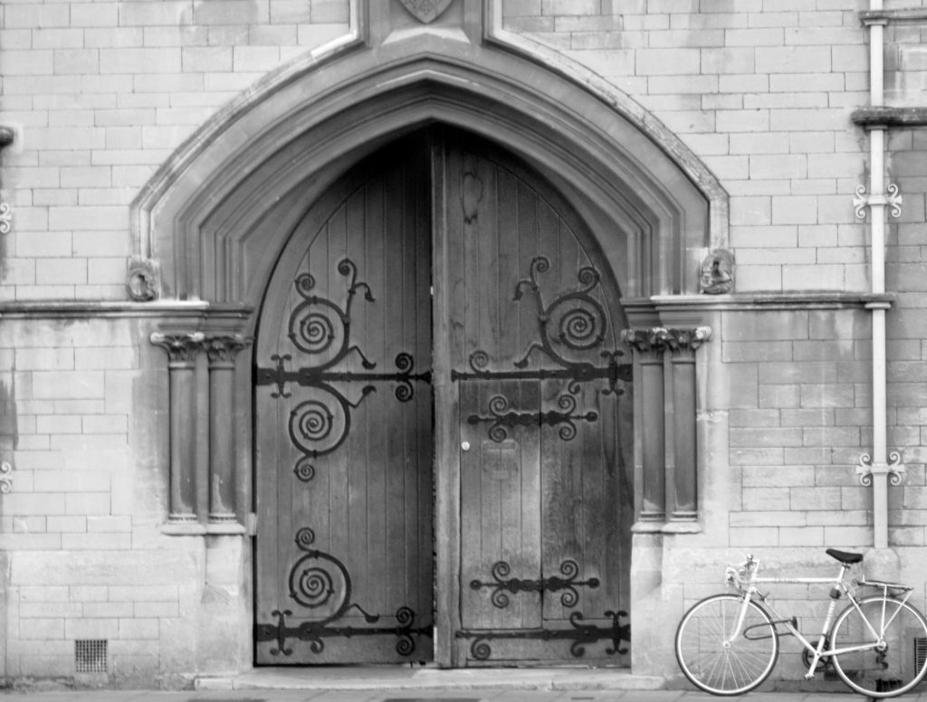 Oxford College Door. Photo by J.F.Penn