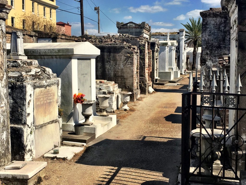 St Louis cemetery New Orleans by J.F.Penn