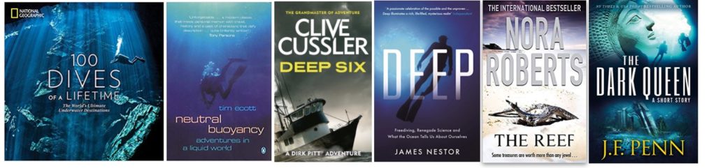 Books with scuba diving