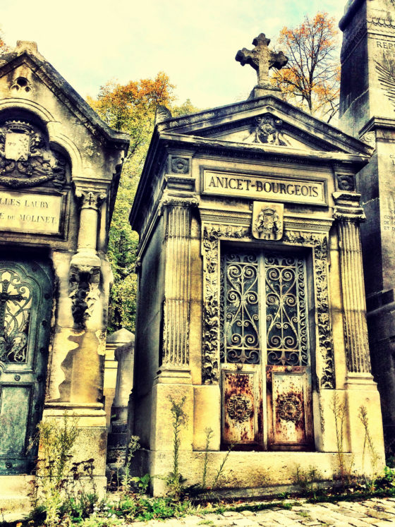 Pere Lachaise grave by J.F.Penn