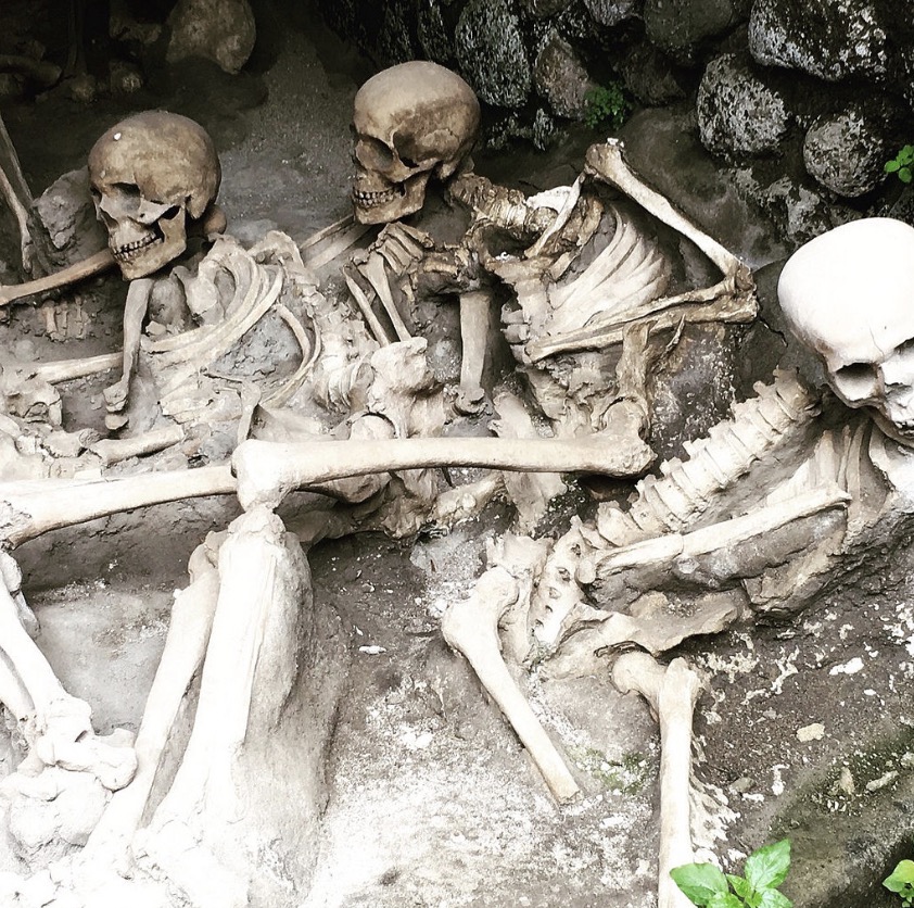 Skeletons of Herculaneum Pic by J.F.Penn