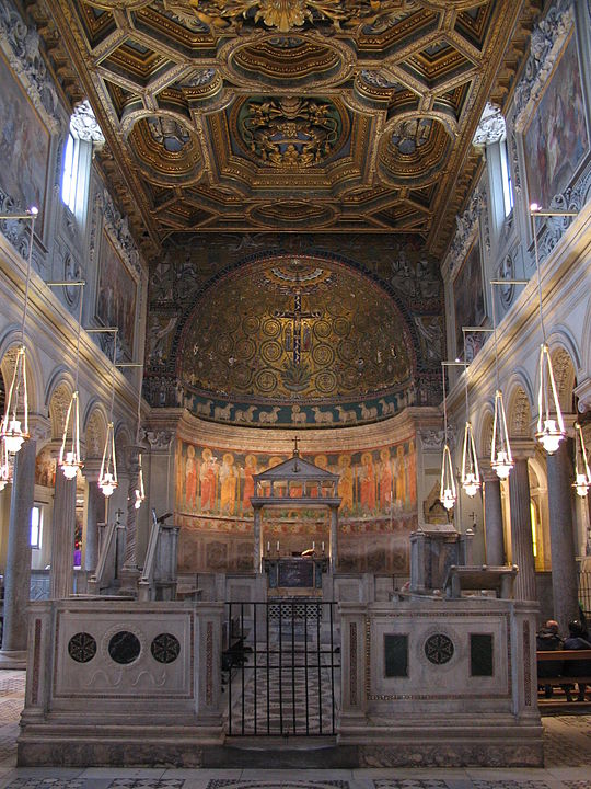 Interior of San Clemente Rome