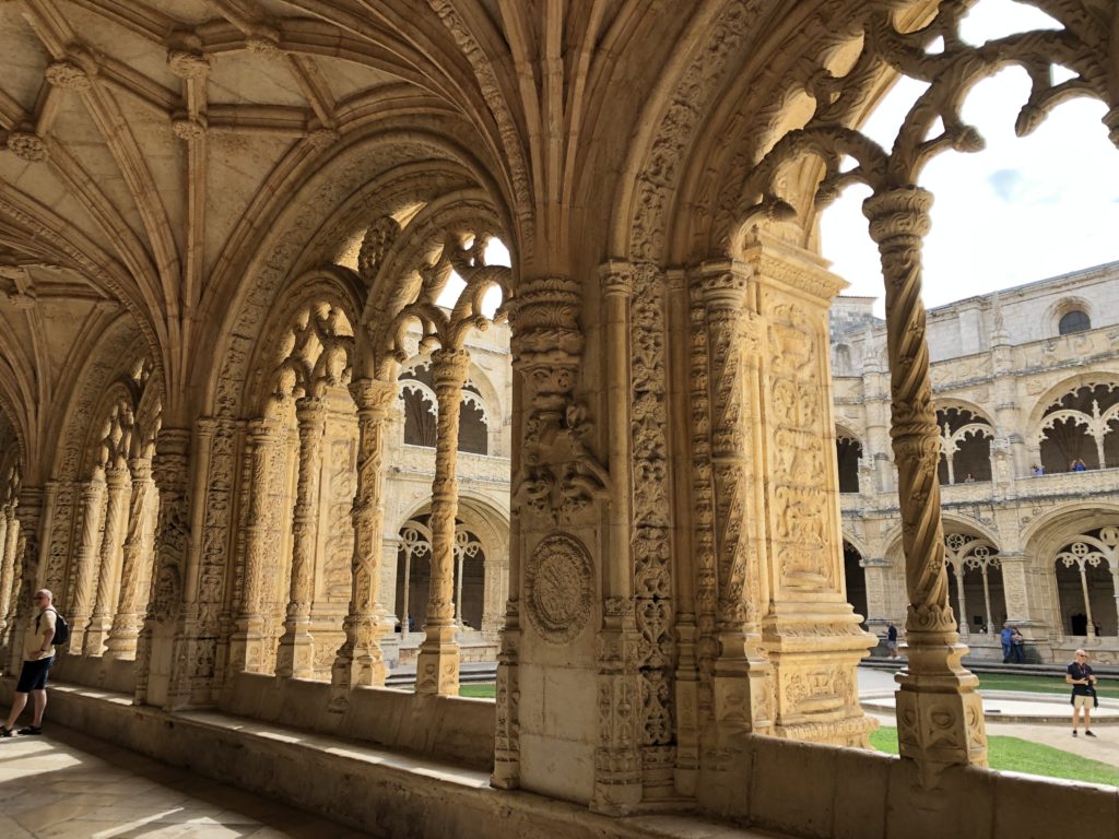Cloisters of the Jerónimos Monastery, Lisbon, Portugal. Photo by JFPenn