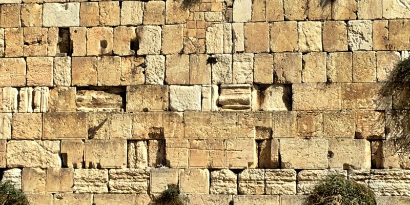 Western Wall, Jerusalem, Israel. Photo by JFPenn