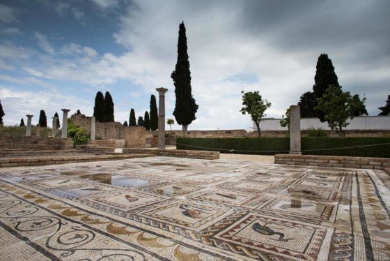 Roman city of Italica near Seville (birthplace of Hadrian). Photo copyright Derry Brabbs. Used with permission.