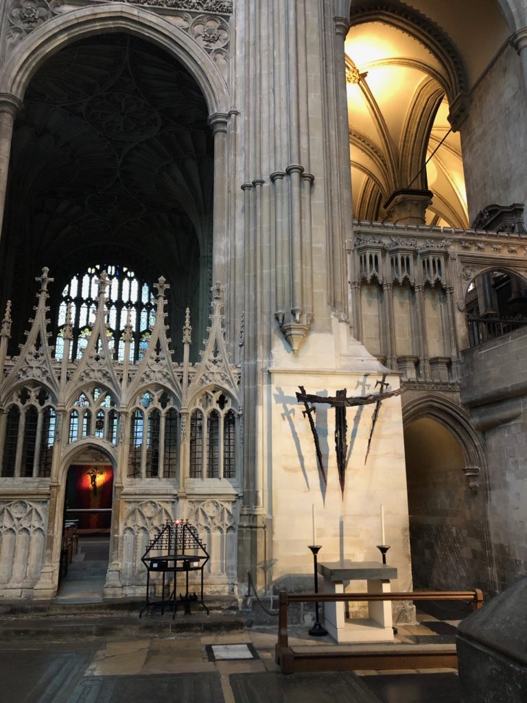 Site of martyrdom of Thomas a Becket, Canterbury Cathedral. Photo by JFPenn