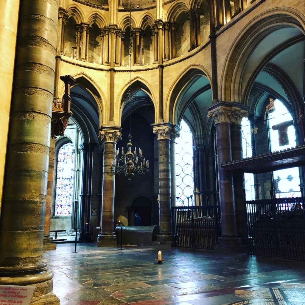 Trinity Chapel, Canterbury Cathedral. Photo by JFPenn