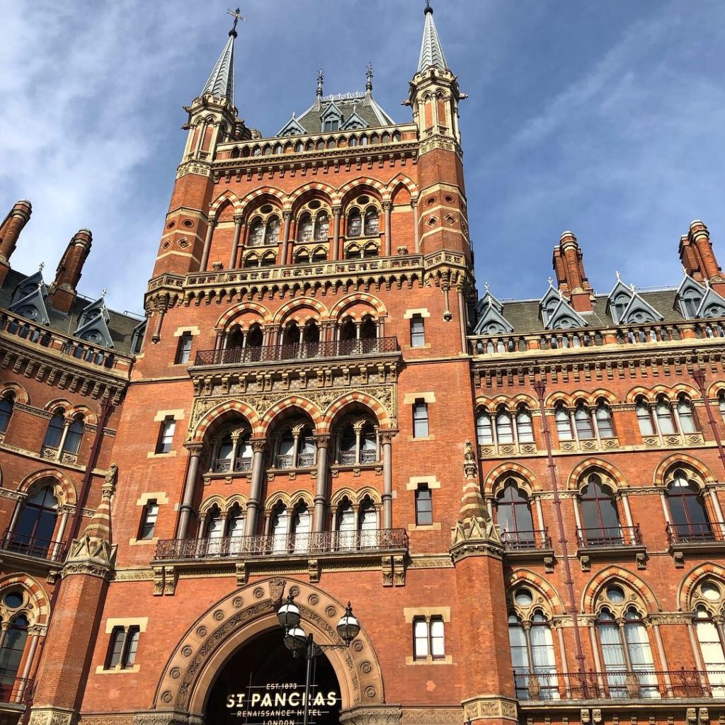 St Pancras Station, London. Photo by JFPenn