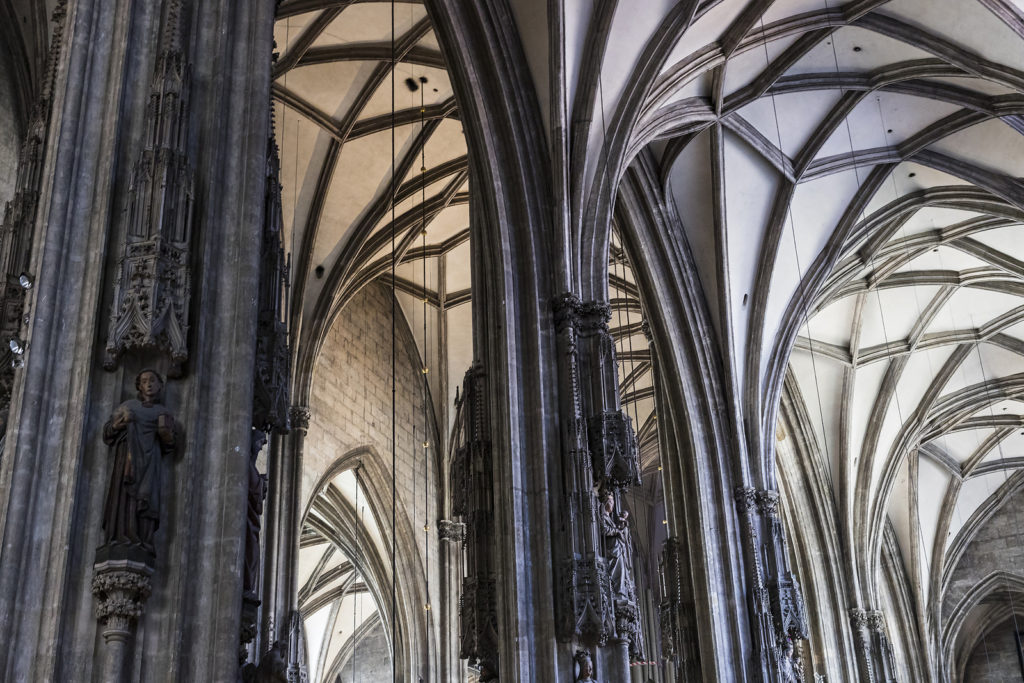 Gothic architecture, St. Stephens, Vienna, Austria. Photo licensed from BigStockPhoto
