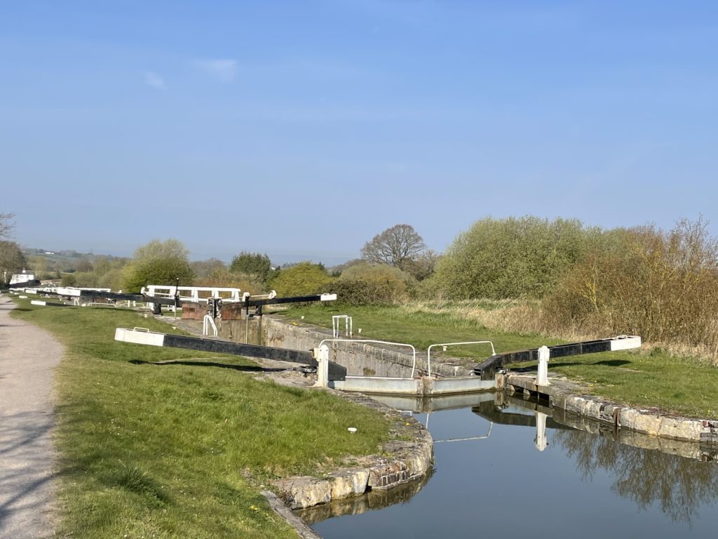 Canal Locks at Devizes Photo by JFPenn