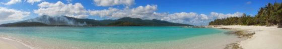 On Aneityum, view from Mystery Island, Vanuatu. Photo by Nadine Slavinski