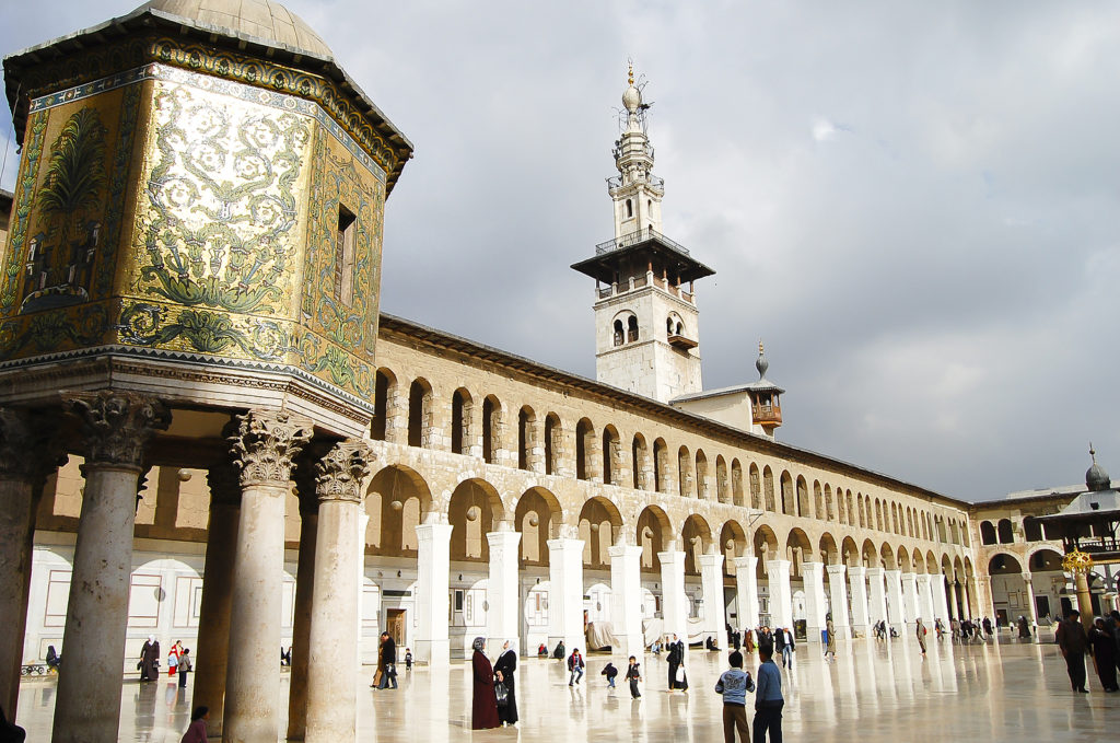 Umayyad Mosque, Damascus, Syria. Photo licensed from BigStockPhoto