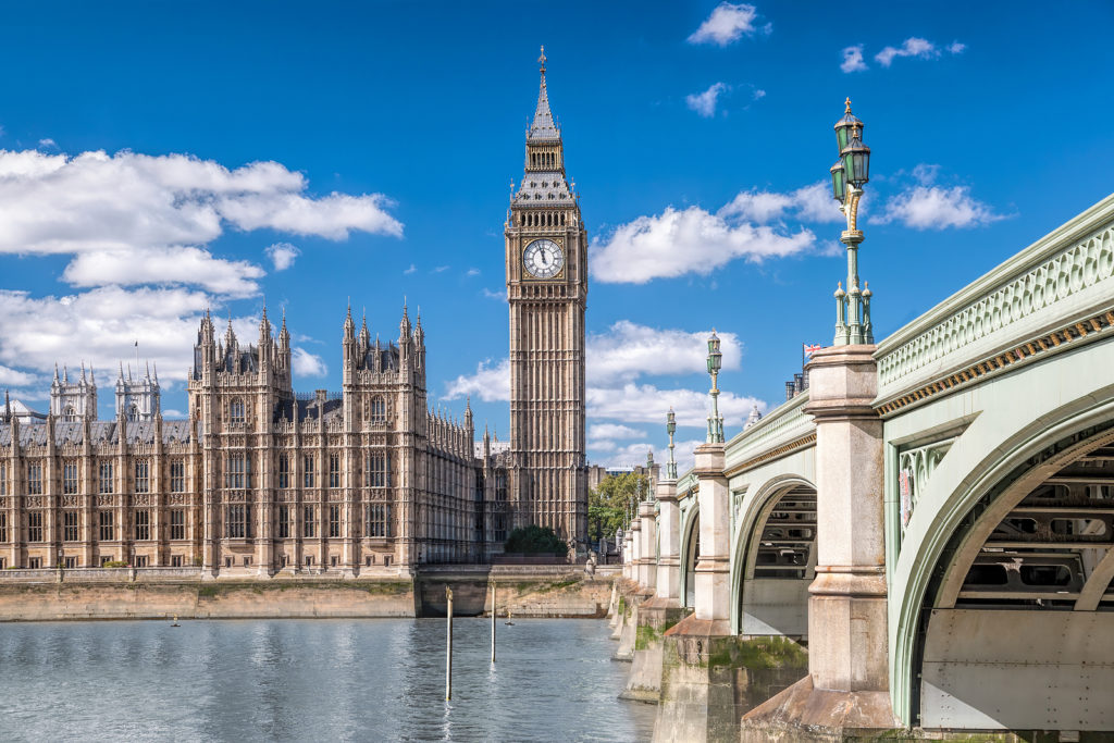 Big Ben and Houses of Parliament, London, England, UK. Photo licensed from BigStockPhoto