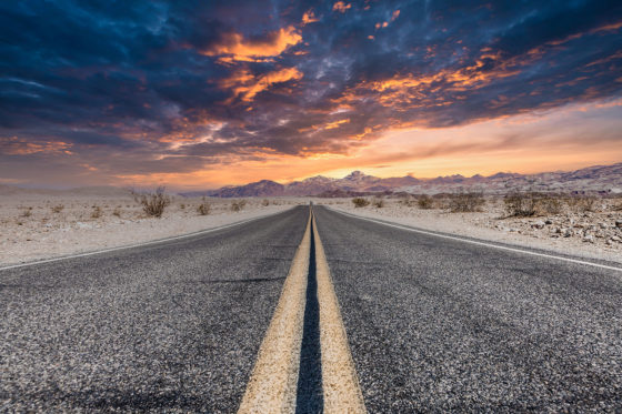 Route 66, USA. Photo licensed from BigStockPhoto