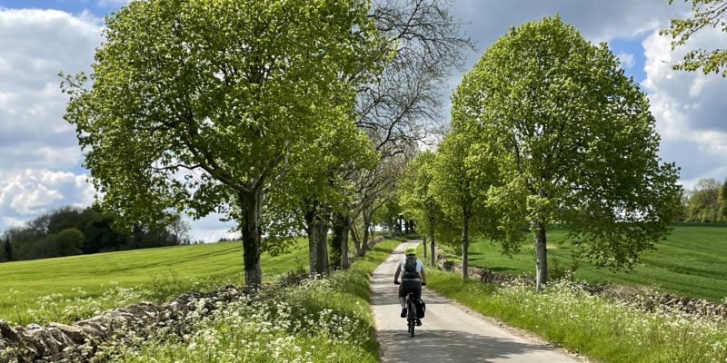 Cycling Cotswolds sunny May Photo by JFPenn