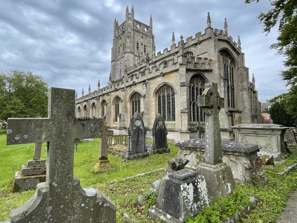 St Marys Fairford church Photo by JFPenn