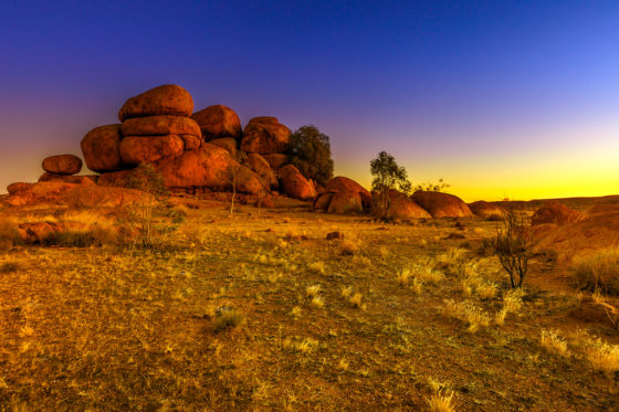 Devils Marbles, Northern Territory, Australia. Photo licensed from BigStockPhoto