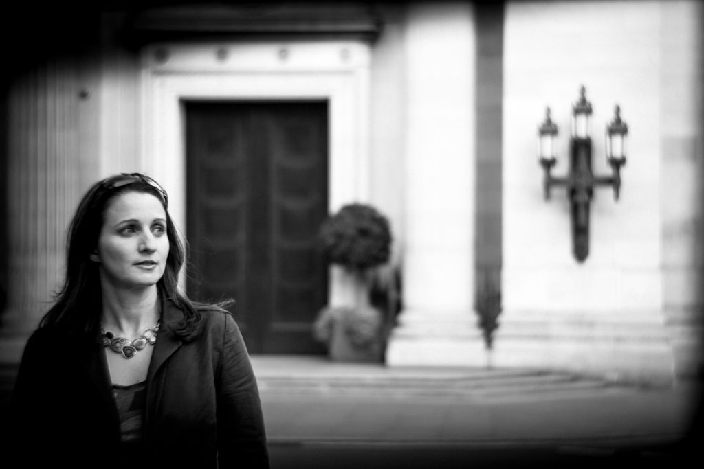 Thriller author JFPenn outside the Freemasons Grand Lodge of England, London. 