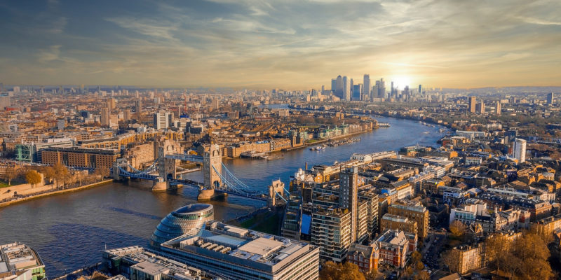 View from The Shard, London. Photo licensed from BigStockPhoto