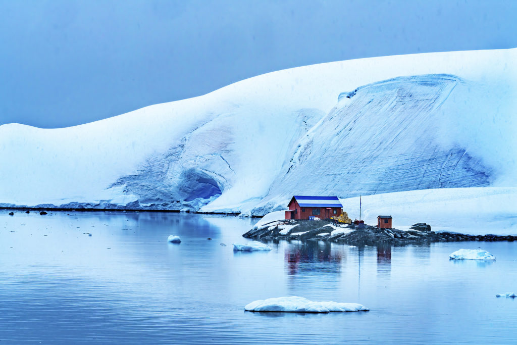Harbor Bay Antarctic Peninsula, Antarctica. Photo licensed from BigStockPhoto 