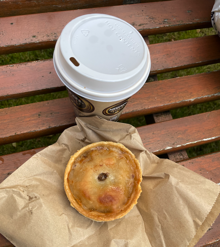 Scotch pie from butchers at St Boswells Photo by JFPenn