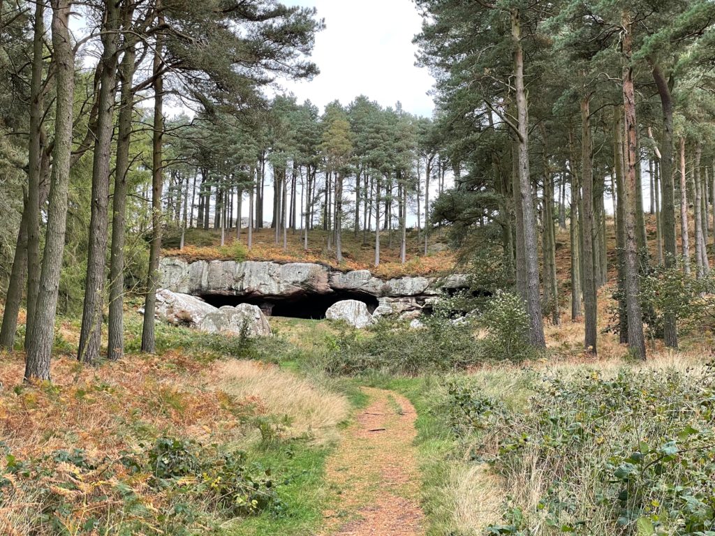 St Cuthbert's Cave Photo by JFPenn