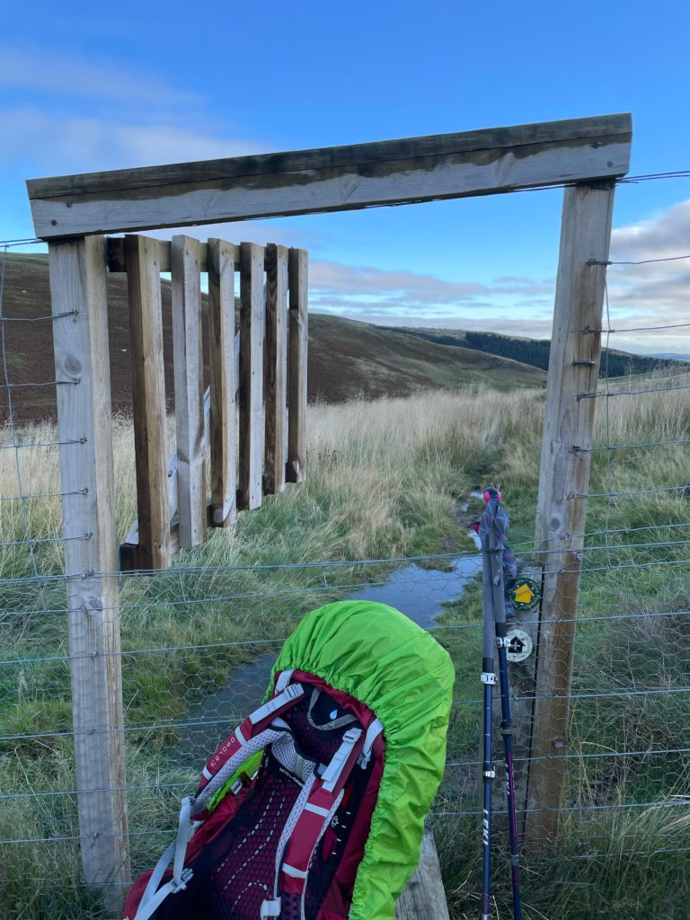 Unusual stile and gate on St Cuthbert's Way Photo by JFPenn