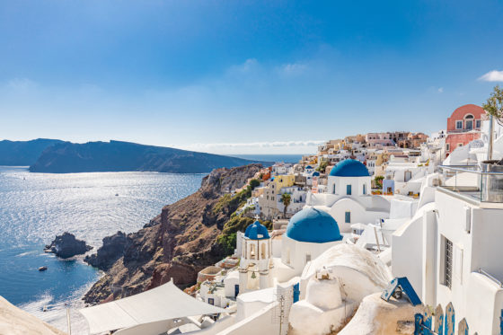 Santorini, Greece. Photo licensed from BigStockPhoto