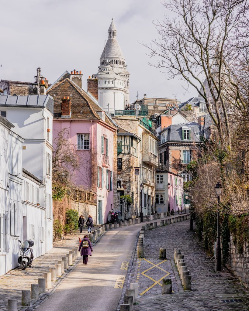 Walking the back streets of Paris near Montmartre. Photo by Jeff Frenette on Unsplash