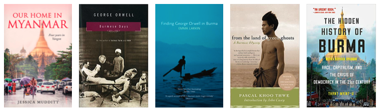 Books about Myanmar Burma