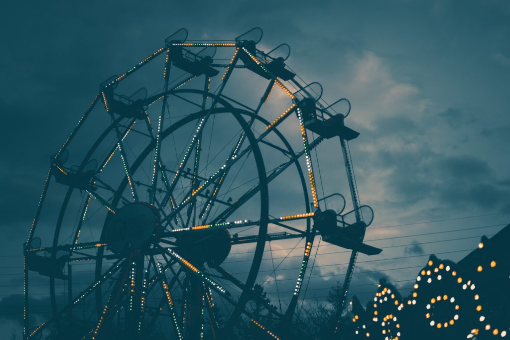 Carnival by night. Photo by antony on Unsplash