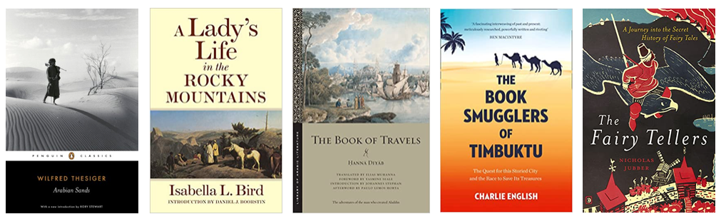 Travel books storytelling