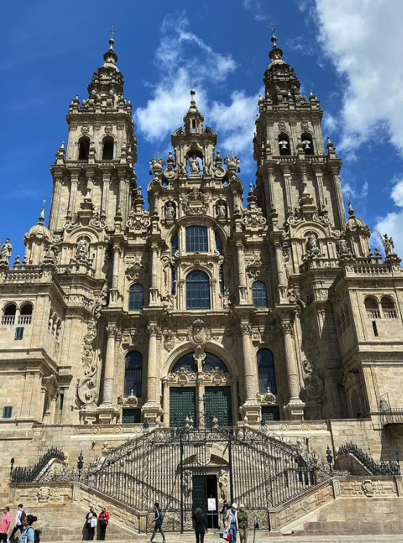 The Santiago de Compostela Archcathedral Basilica. Photo by Imogen Clark