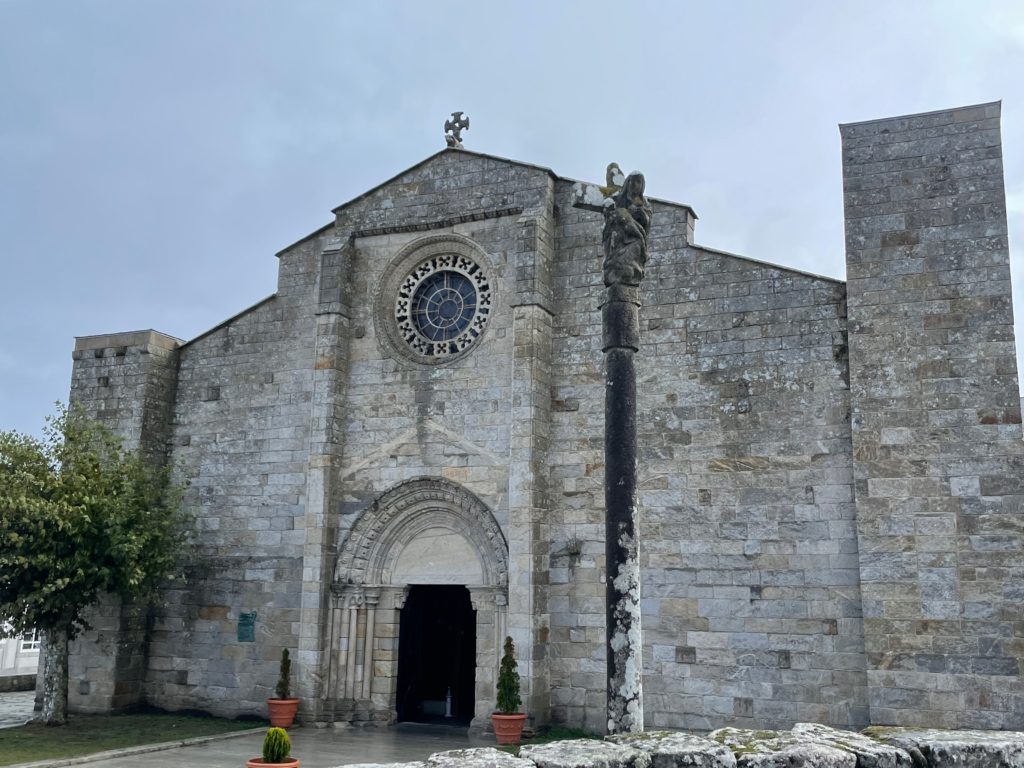 Colexiata de Santa María de Baiona Photo by JFPenn