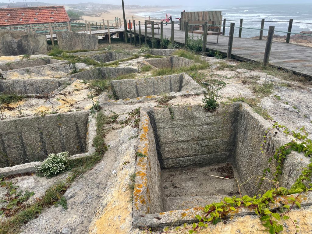 Roman fish salting tanks Photo by JFPenn