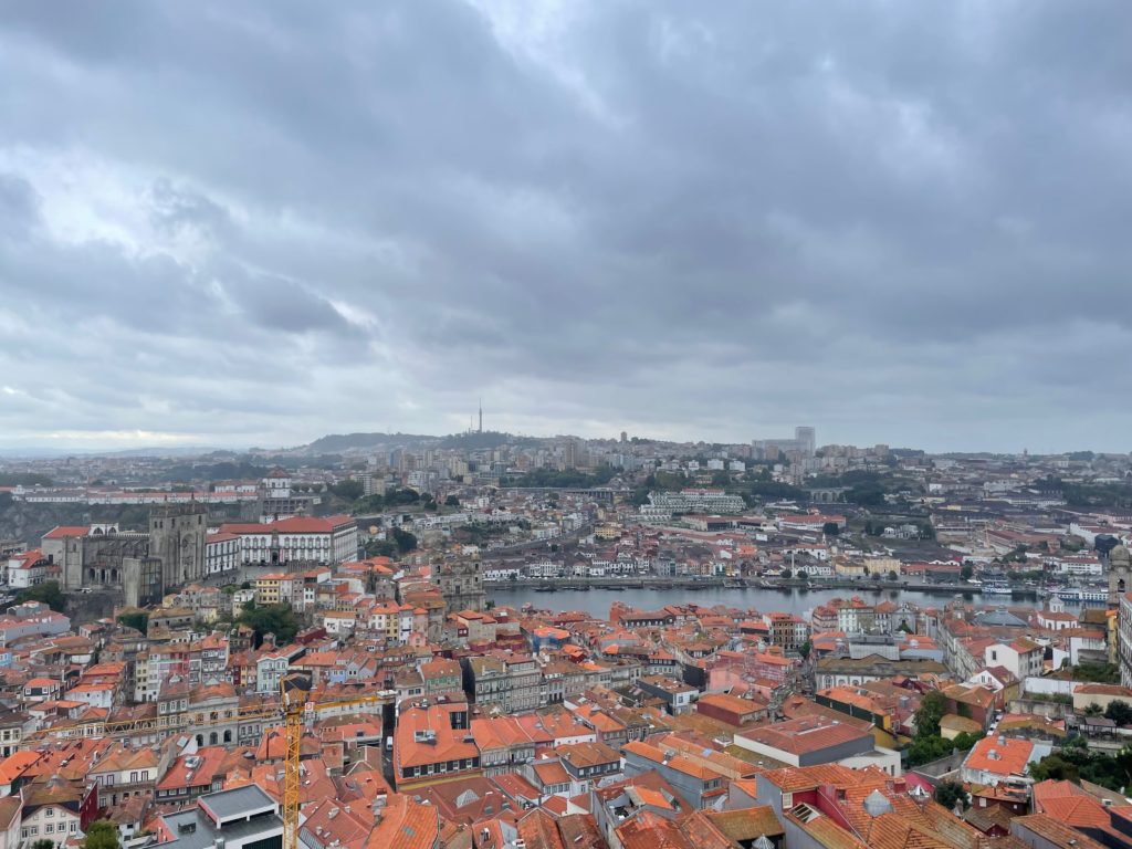 View over Porto from Torre dos Clerigos. Photo by JFPenn