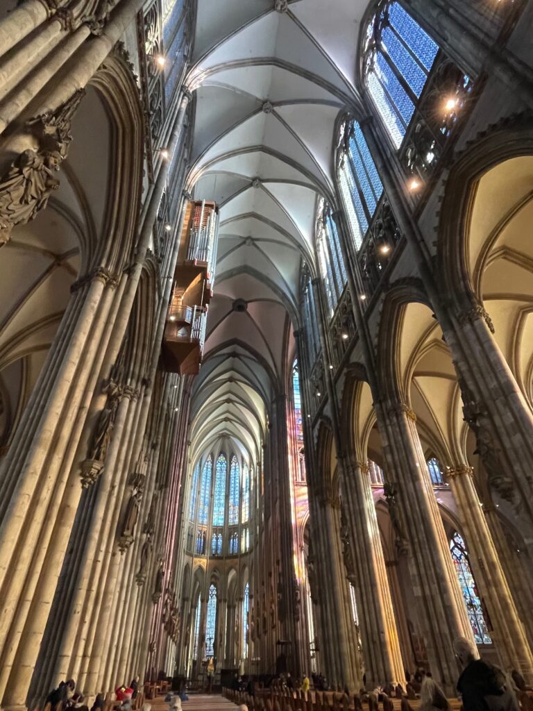 Cologne Cathedral Nave. Photo by JFPenn