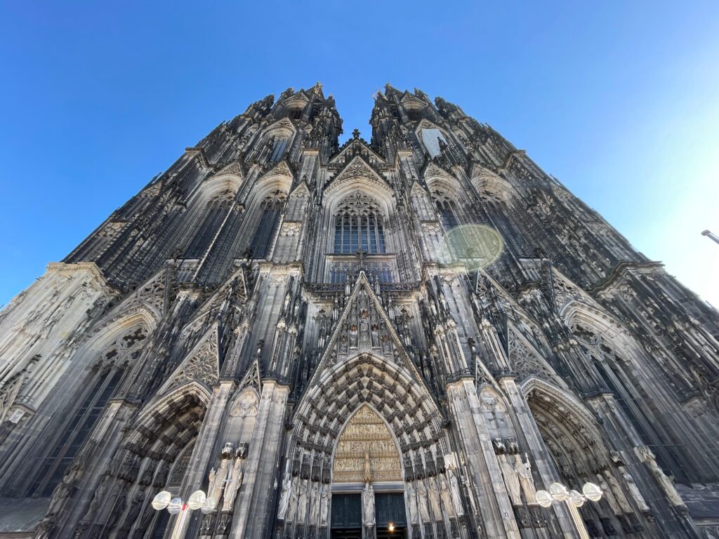 Cologne Cathedral facade. Photo by JFPenn