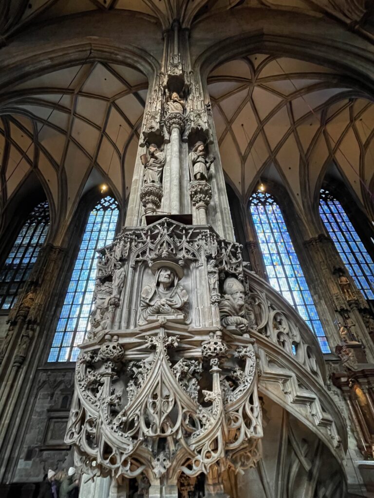 Pulpit Stephansdom Vienna Photo by JFPenn