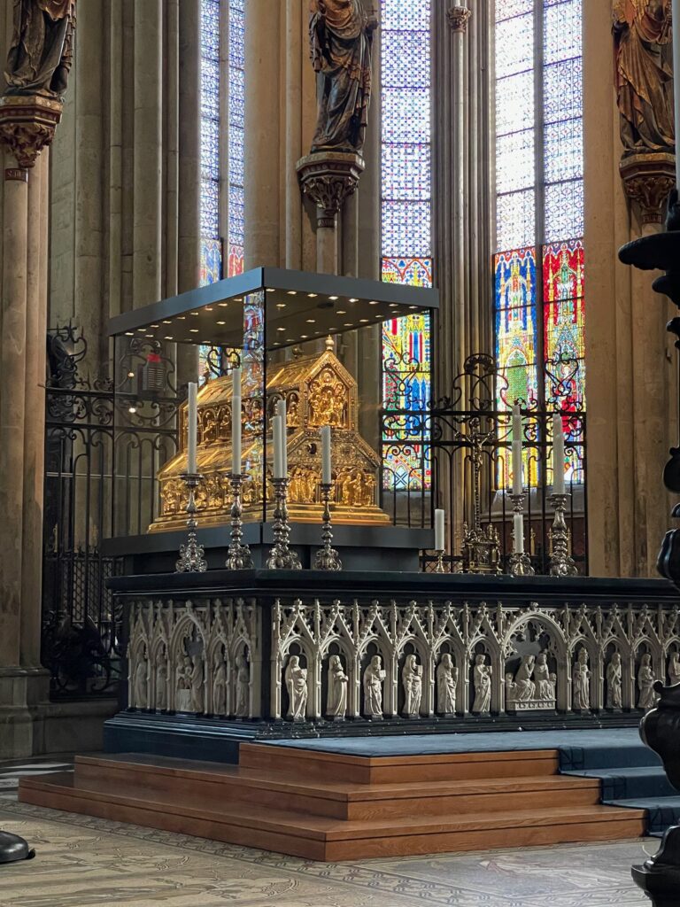 Shrine of the Three Kings, Cologne Cathedral. Photo by JFPenn