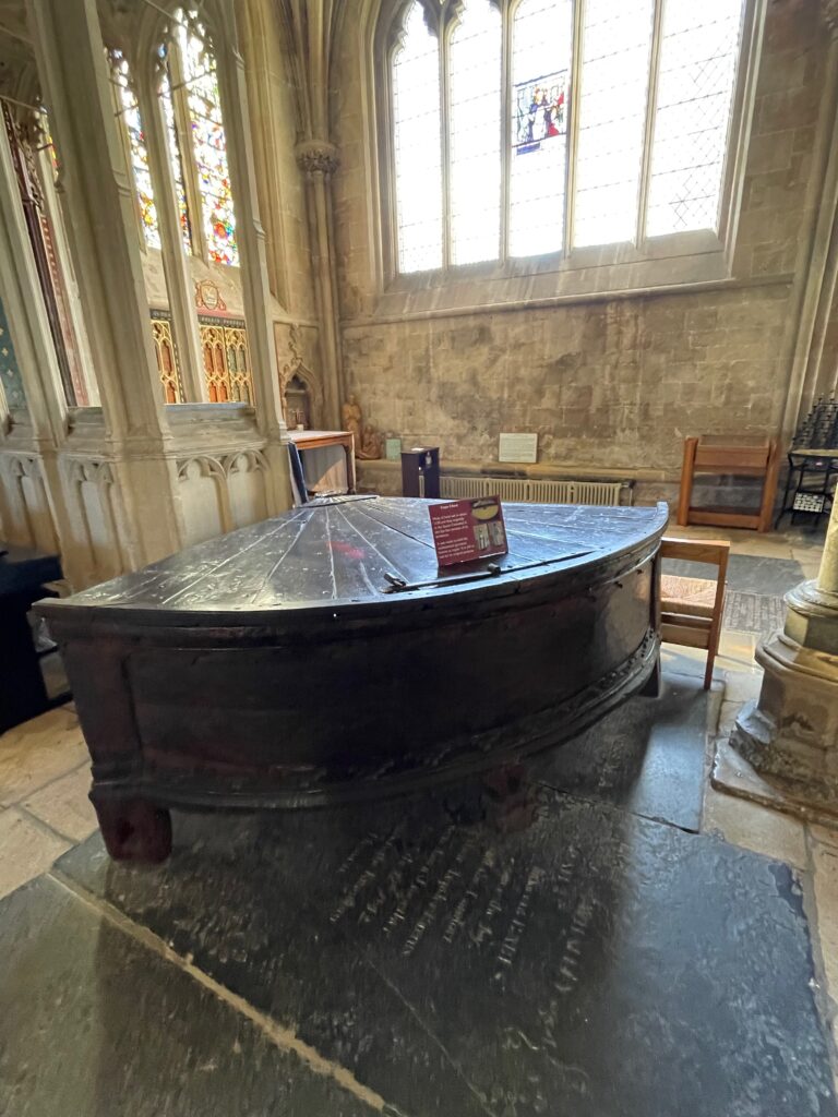Cope chest Wells Cathedral Photo by JFPenn