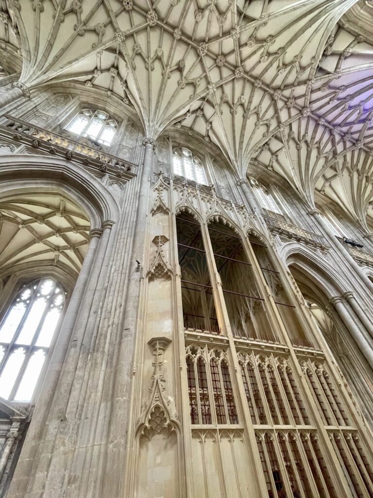 Fan vault Winchester Cathedral Photo by JFPenn