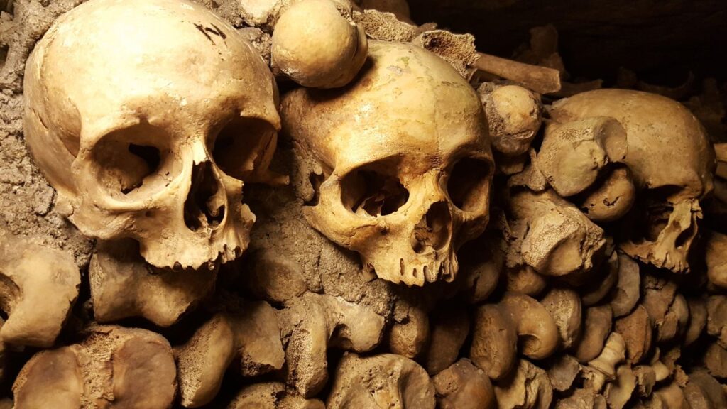 Paris catacombs Canva 1