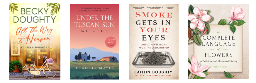 Books about italy travel grief and flowers