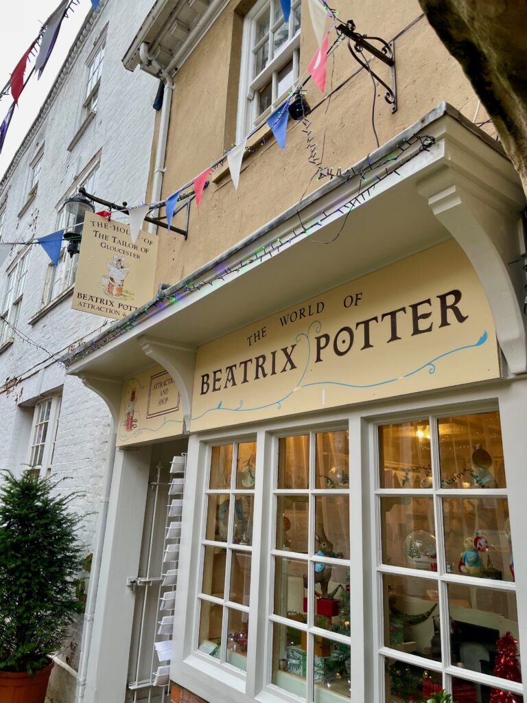 Beatrix Potter shop Gloucester Photo by JFPenn