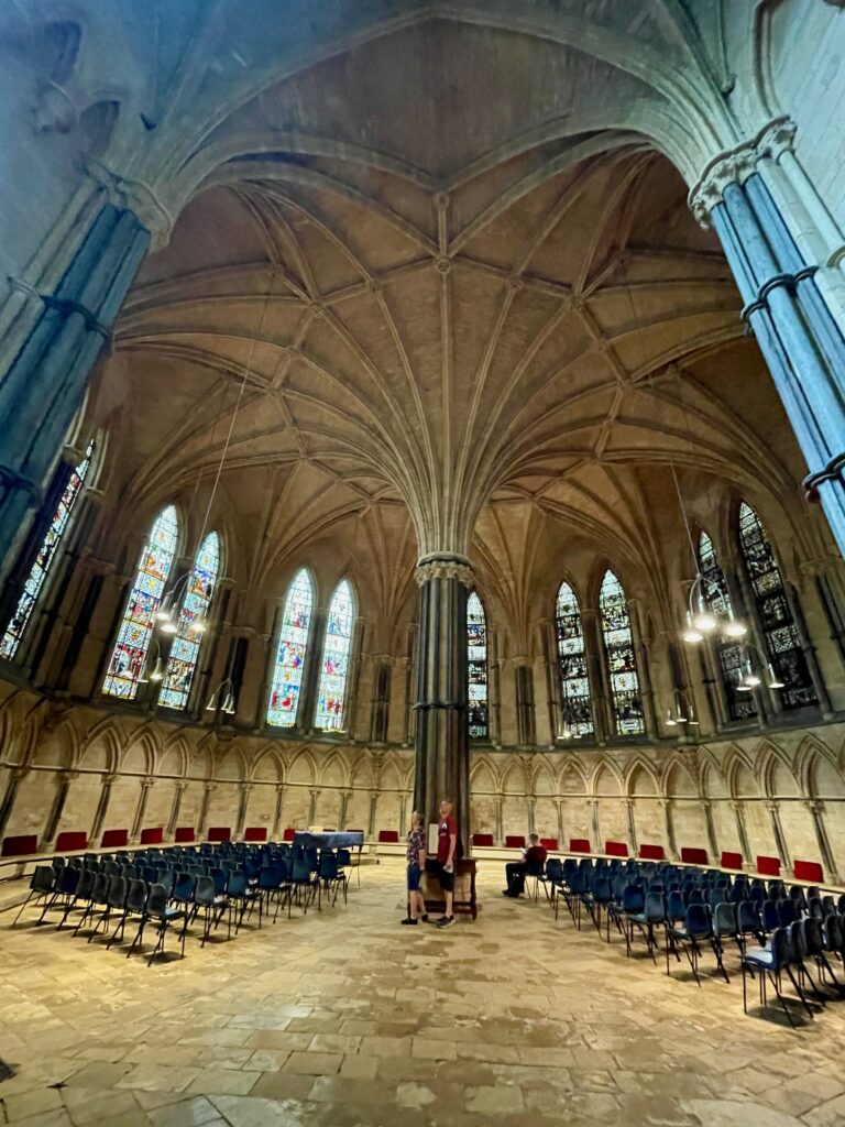 Chapter House Lincoln Cathedral Photo by JFPenn